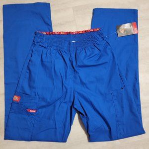 Dickies EDS Signature Mens Blue Scrub Bottoms Size XS